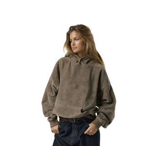 New Logo Brand Chenille Fleece <strong>Jumper</strong> Drop Shoulder Hoodies Unisex Loose Fit Oversize Pullover Hoody Women <strong>Boyfriend</strong> Hoodies - Product Image 5