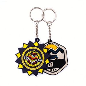 พวงกุญแจยางพีวีซีแบบนุ่มสำหรับเดินทางพวงกุญแจดวงจันทร์2D 3D ดาวดวงจันทร์แบบกำหนดรูปแบบได้เอง - Product Image 2