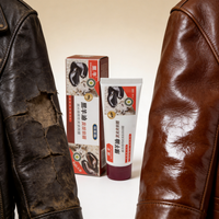 Crema de belleza para cuero con aceite de oveja Black Bull 70G, anti-grietas, previene el agrietamiento del cuero en invierno.