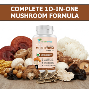 Cápsulas de Complejo de Hongos en Oferta, con Extracto de Hongo Reishi, Energía Natural, Mejora del Estado de Ánimo, Cápsulas para Mejorar la Función Cognitiva - Product Image 3
