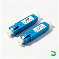 Atténuateur à bride fixe LC/UPC monomode fibre optique femelle-femelle 3dB 5dB 10dB 15dB pour centre de données de télécommunications