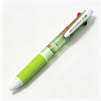 Stylo bille multi-encre Uni Jetstream 3 couleurs, 0,7 mm, rétractable, triple encre, pour bureau, école, affaires