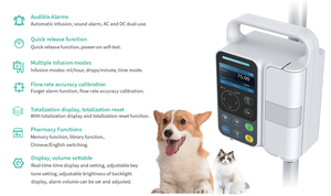 Veteriner infüzyon pompası veteriner otomatik Set veteriner ekipmanları için profesyonel infüzyon pompası - Product Image 6