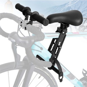Sella per Bicicletta da Strada in Lega di Alluminio di Alta Qualità, Supporto Portatile Nero per Genitore-Figlio, Accessori per Sedile Bambini - Product Image 2