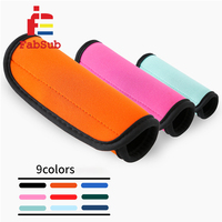 Sublimasi sarung gagang koper Neoprene hadiah kustom koper iklan pembungkus lengan