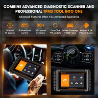 Herramienta de Programación TPMS Original FOXWELL NT809TS, Escáner Automotriz Bluetooth OBD2 para Todos los Sistemas, Escáner de Automóviles con Prueba Bidireccional