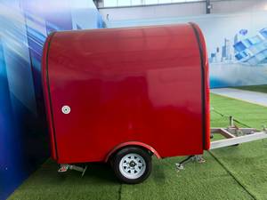 Tốt nhất phục vụ thực phẩm Trailer Xe khung thép không gỉ 1 năm bảo hành sử dụng ngoài trời cho đường phố đồ ăn nhẹ di động xúc xích bong bóng - Product Image 3