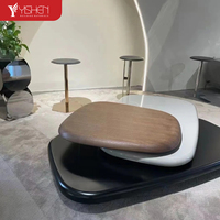 Table basse moderne convertible en pierre frittée personnalisée gratuite, ensembles de meubles de salon, table à thé multifonction avec tiroir