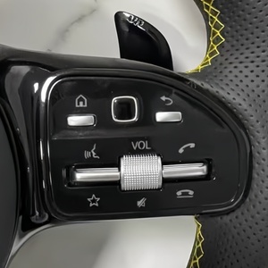 Volante de fibra de carbono para Benz W204 W205 W207 W211 W212 W213 W221 A200 <span class=keywords><strong>A180</strong></span> A260 A45 Amg C63 W206 E63 G63 - Product Image 4