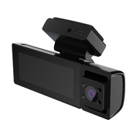 Caméras de sécurité pour voiture 4K avec vue avant et arrière, Wifi 5G, vision nocturne, caméra de tableau de bord 3 canaux avec GPS