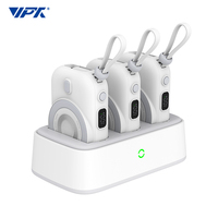 Banque d'alimentation pour téléphone portable ultra-mince avec support magnétique et recharge sans fil 22,5 W 10000 mAh en gros