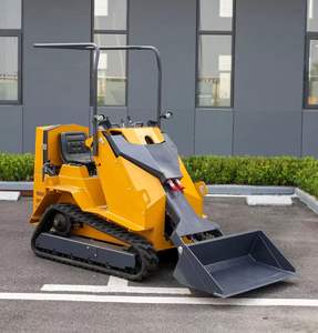 لودر صغير متعدد الوظائف ذو جنزير مع دلو وشوكة ونصف قطر دوران قصير - Product Image 3