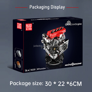 Khuôn Vua 10235 <span class=keywords><strong>MMC</strong></span> L4 mô hình động cơ đồ chơi sáng tạo giáo dục lắp ráp Kit moc gạch Bộ khối xây dựng trẻ em món quà giáng sinh - Product Image 6
