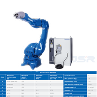 Yaskawa MPX2600 peinture Robot manipulateur industriel pulvérisation voiture peinture Machine automatique peinture Machine