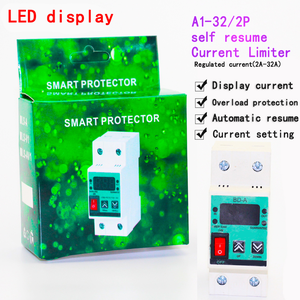 Giới hạn tải điện tử điều khiển tự động 2P 2A ~ 32A giới hạn hiện tại 230VAC bảo vệ mạch điện - Product Image 3