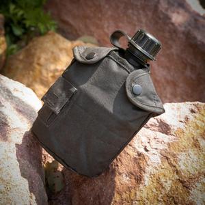 Ensemble de 3 bouteilles d'eau US pour activités de plein air, camping, randonnée, avec housse camouflage anti-fuite - Product Image 4