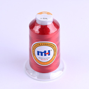 MH 100% Polypropylene 120D/2 thêu lụa chủ đề spool 5000yds Filament máy tính thêu máy chủ đề - Product Image 4