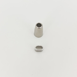 ตัวล็อคเชือกโลหะแบบห่วงกลมปรับได้ สำหรับอุปกรณ์เสริมเชือกรูด - Product Image 3