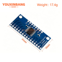 Módulo de Placa de Interfaz Multiplexor Analógico Digital de 16 Canales CD74HC4067, Placa de Microcontrolador 74HC4067