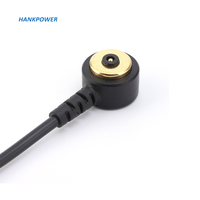 Adaptateur pogo de câble d'alimentation magnétique, 10 v 5A, 1 broche