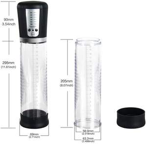 Elektrikli Penis Pompası Erkek Seks Oyuncakları, 5 Emiş Modlu ve Mini Cep Vajinası ile Erkekler için Seks Oyuncakları, Penis Büyütücü Ereksiyon Cihazı - Product Image 6