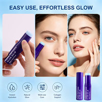 Stick Hydratant Visage PDRN Peptides Glow Balm 10ml – Nourrit la Barrière Cutanée, Repulpe et Raffermit – Soin de la Peau – Prise en Charge OEM/ODM et Marque Privée