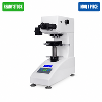 Testeur de dureté numérique Micro Vickers, machine d'essai de microdureté de paillasse avec entrée d'encodeur et imprimante