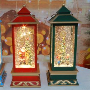 สินค้ามาใหม่ โคมไฟ LED สีขาวอบอุ่น 1 ลิตร พร้อมน้ำ สำหรับตกแต่งวันคริสต์มาส ของขวัญสำหรับเด็ก - Product Image 2