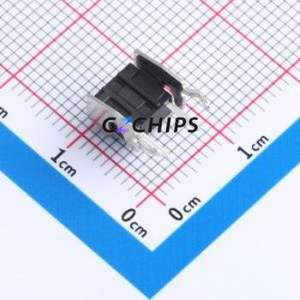 BTS0D0092CBT10 Tactile Switch Through hole Component (THT),7.5x7mm Switch Round Button 2.5N Through Hole 5mm - Product Image 2