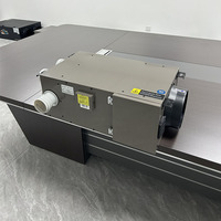 Boîte de distribution d'air purifiée en métal pour système d'air frais avec dispositif de raccordement