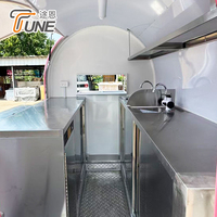 Nuevo Carrito Móvil de Comida para Cafetería, Crepería, Pizza, Restaurante, Camión de Comida Pequeño, Carrito de Hot Dogs