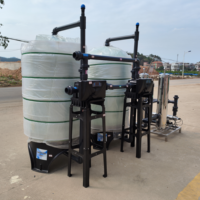 Mesin Pra-pengolahan Lingkungan 10000LPH Mesin Air Terfilter Reverse Osmosis Mesin Pengolahan Air