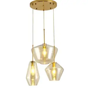 Luxo Minimalista Nórdico Moderno Venda Quente Design Interior Decorativo Rodada Bola Montado Teto Luz Moderno Pingente Levou