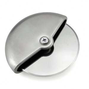 Meilleur vendeur, couteau à pizza écologique en acier inoxydable 304, outil de cuisson, coupe-pizza à une seule roue - Product Image 3