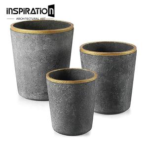 Personalizzato <span class=keywords><strong>Design</strong></span> invecchiato <span class=keywords><strong>In</strong></span> pietra grande vaso di fiori da giardino fioriera/urna/vaso <span class=keywords><strong>In</strong></span> colore antico - Product Image 6