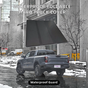 Couverture de benne rigide pliable en aluminium, imperméable et tout-terrain, pour Jeep/Gladiator Toyota/Ford/Mitsubishi - Product Image 2