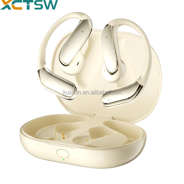 OEM Q102 AI Translator Earbuds Wireless TWS Earbuds ENC Listen to Music 60H Playtime Ear Hooks Workout Sports Wireless Earphone