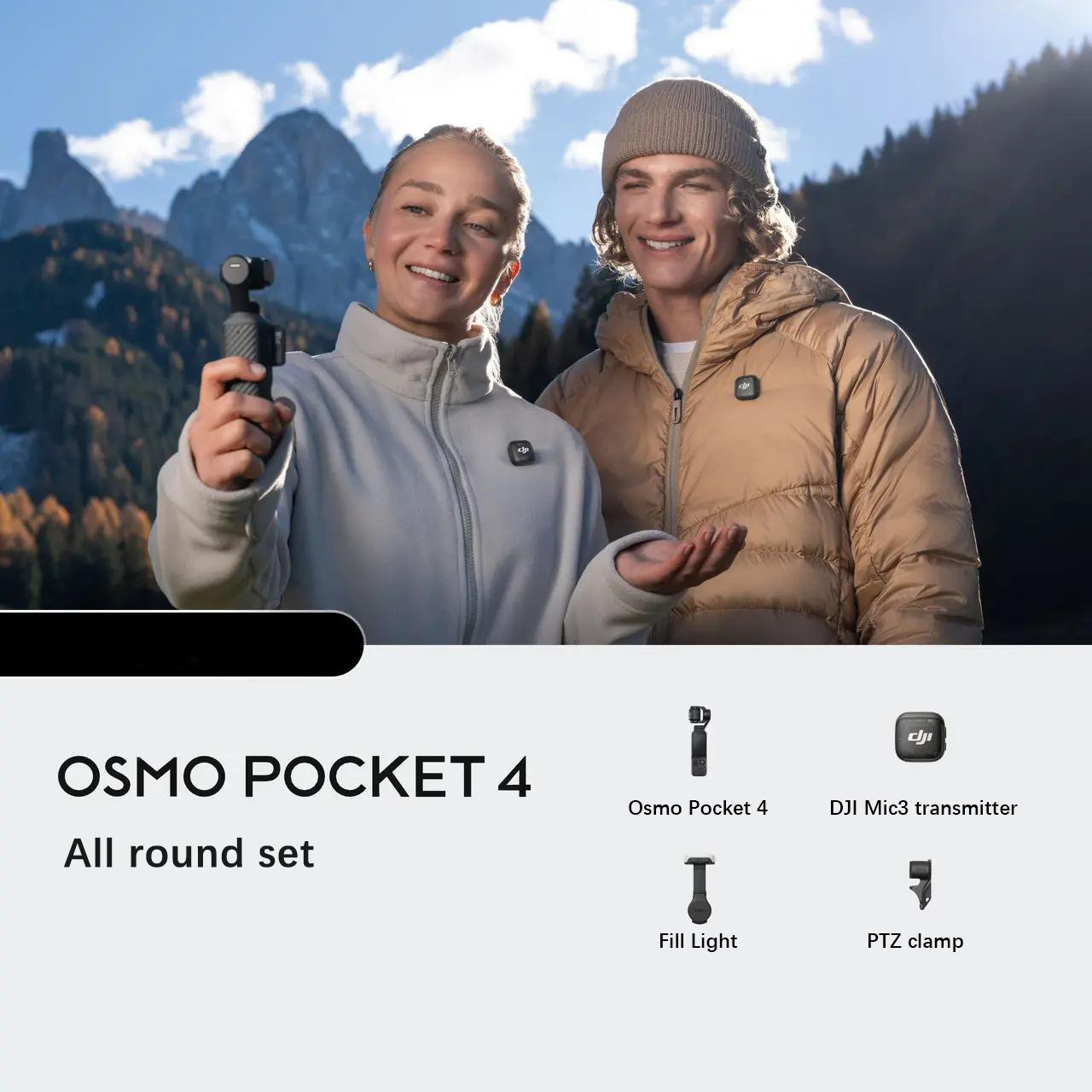 Pour le kit tout-en-un Osmo Pocket 4