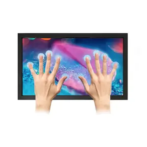 Kim loại vỏ 22 "27" 32 "inch mở khung LCD Monitor/khung hồng ngoại IR cảm biến cảm ứng màn hình Màn hình