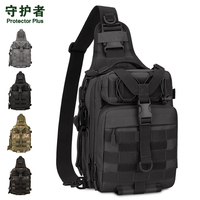 Sac messager unisexe X224Custom pour sports de plein air, sac à bandoulière classique, sac de poitrine tactique décontracté pour la randonnée, la pêche, le camping
