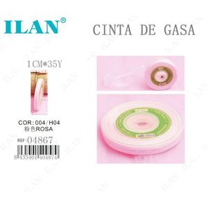 Nastro di Garza 1 Cm 35 Y Rosa per Uso Medico - Product Image 1