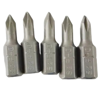 Embout de tournevis Phillips antidérapant de 25 mm PH0 PH1 PH2 PH3, qualité industrielle, embouts hexagonaux de 1/4 pouce avec support OEM personnalisé