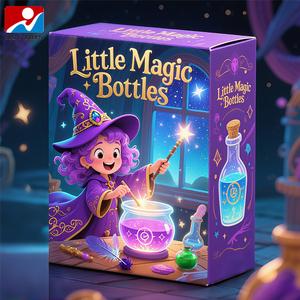 Kit Scientifico per Bambini, Educazione Precoce, Set Creativo Fai-da-Te, Vasetti Magici, Set di Piccole Bottiglie Magiche con Espositore - Product Image 5