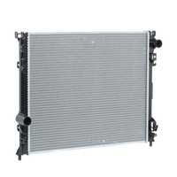 Nouveau radiateur à brasage en plastique avec noyau en aluminium HanBo pour Ssangyong Rexton OE 68050126AA Garantie de 12 mois
