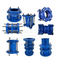 Joint de démontage télescopique à double bride en fonte ductile de grand diamètre DN1200 Ansi pour conduite de plomberie en acier inoxydable