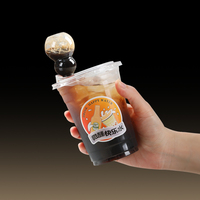 Mini Bouteille Gourde en Plastique 50ml, Petit Récipient PET pour Boissons Froides, Mini Bouteille d'Espresso, pour Dégustation de Jus et Boissons Jetables