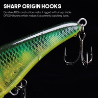 VTAVTA Lipless 76g 150mm Crankbait Sinking Lure VIB Vibration Hartplastik Köder Winter Eis Locken Angeln