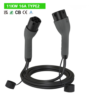 Cable de Carga Portátil RTFLY 32A Monofásico 250V Tipo 2 Macho a Hembra - Product Image 4