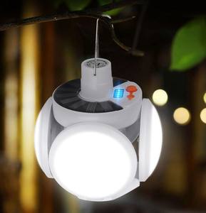 Lámpara de Camping LED Recargable, Plegable, Solar, Regulable, Portátil, para Mercado Nocturno, Senderismo, Pesca, Tienda de Campaña, Apagón, Emergencia - Product Image 2