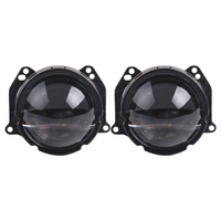 Sanvi A11pro Phares à lentille de projecteur bi-LED de 3 pouces 58-64W 12V Nouveaux pour Audi TT - Durables et élégants 5500K LED Garantie de 12 mois